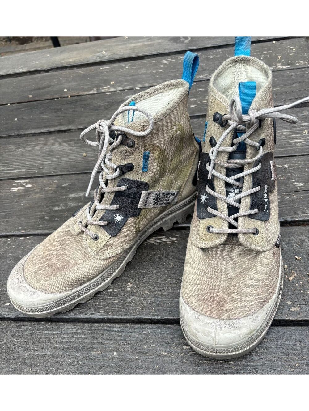Palladium x Destiny 2The Witch Queen Pampa Canvas Boots Dune Khaki Mens Size 13